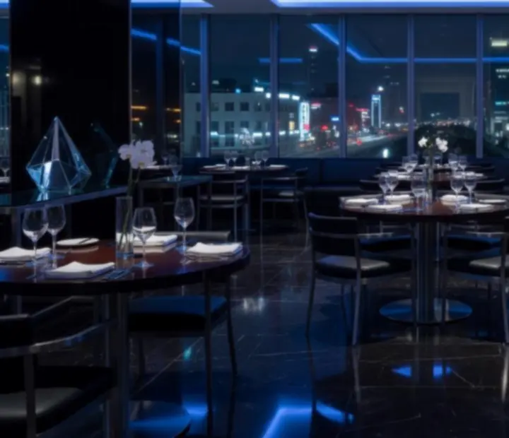 City Lounge 365 éttermi galéria előnézete sötét lounge enteriőrrel