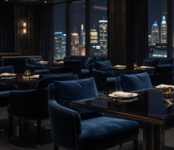 Vállalati rendezvény a City Lounge 365 sötét, városi hangulatú termében